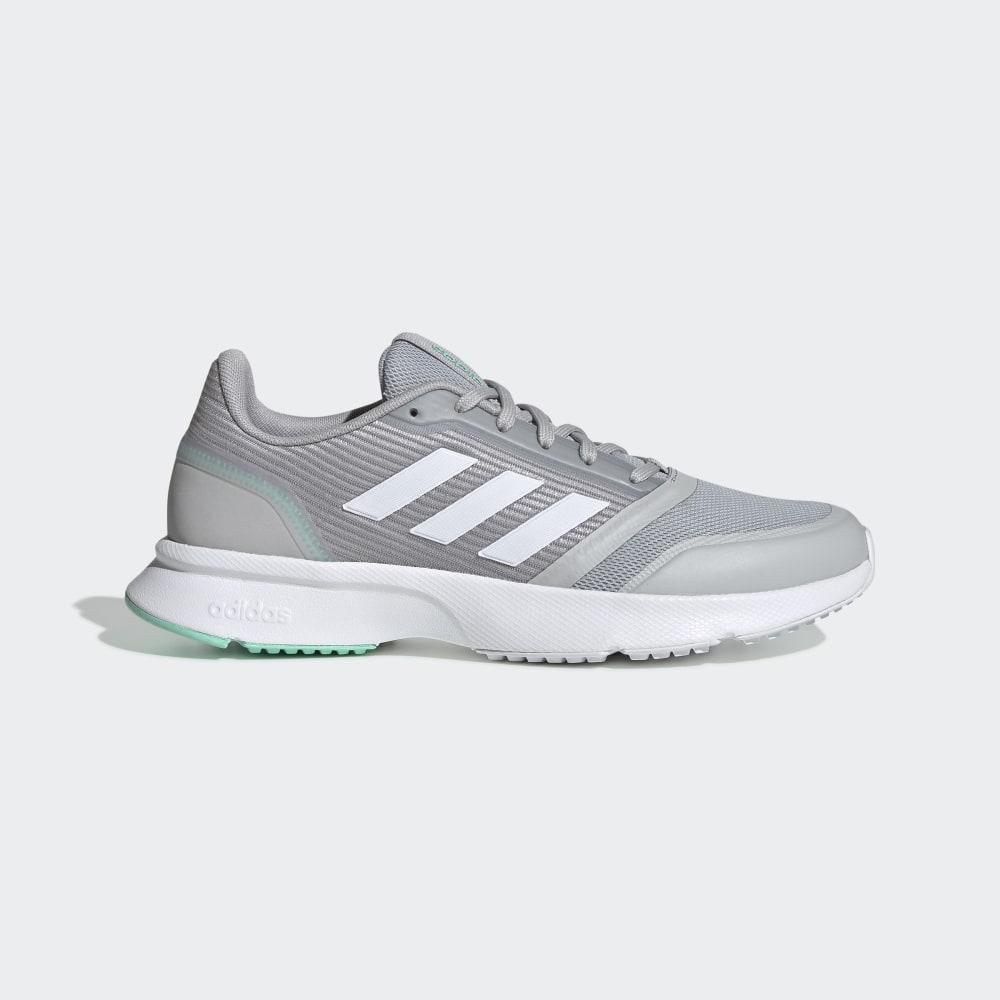Adidasi Alergare Adidas Nova Flow Dama Romania - Gri/Albi/Verde Menta EH2586
